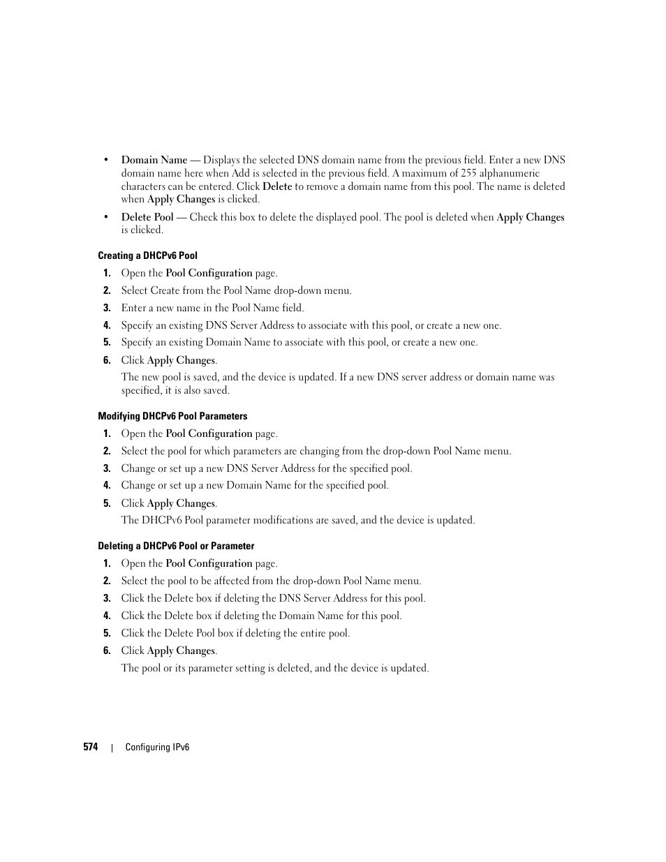 Dell POWEREDGE M1000E User Manual | Page 576 / 737