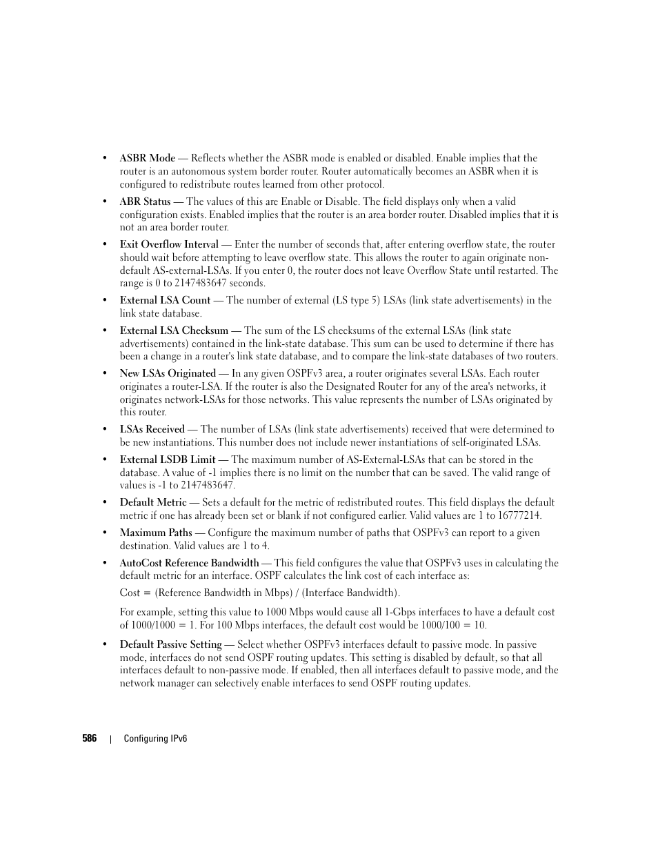 Dell POWEREDGE M1000E User Manual | Page 588 / 737