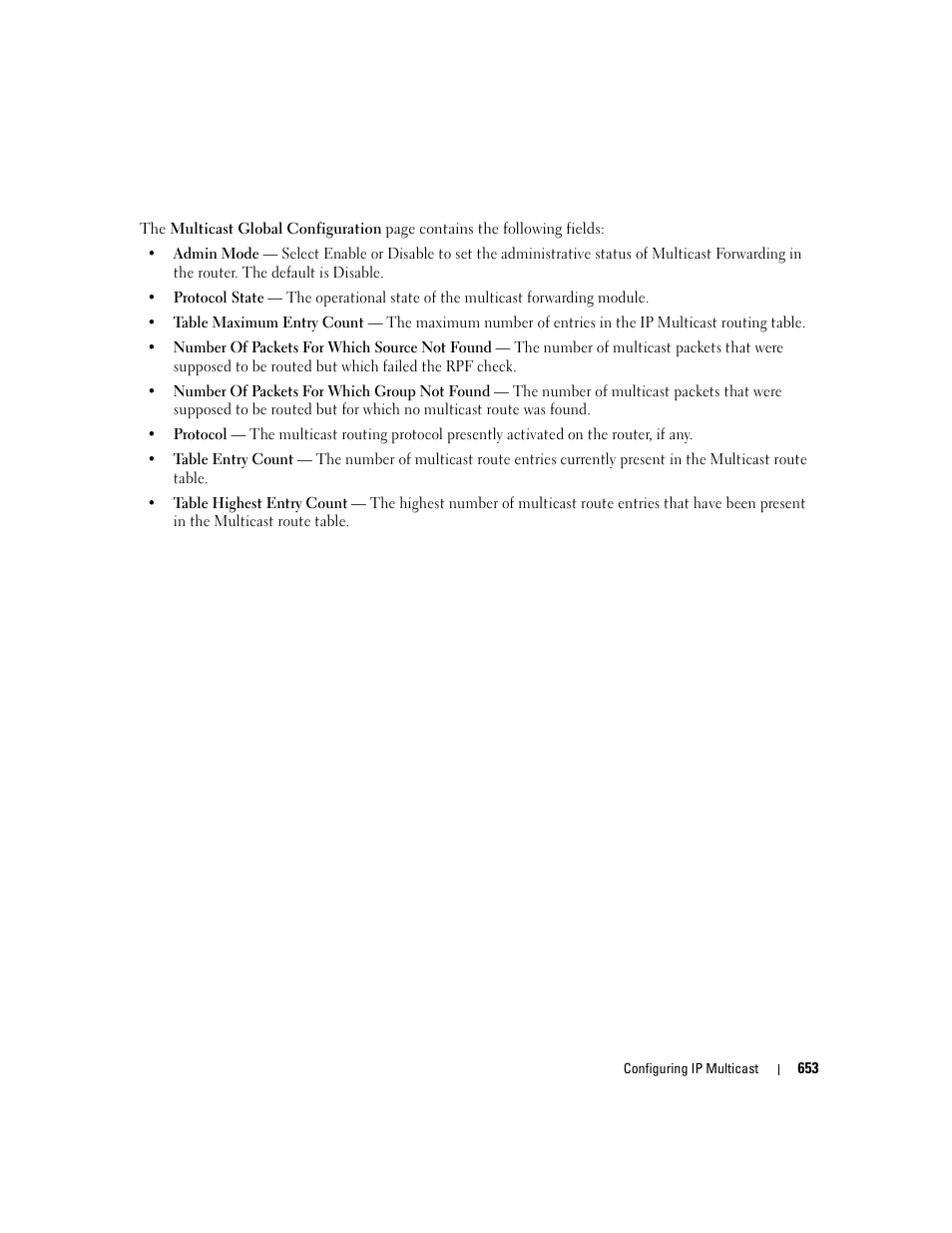 Dell POWEREDGE M1000E User Manual | Page 655 / 737