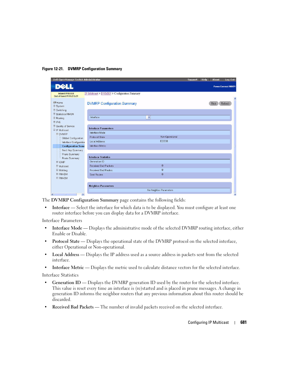 Dell POWEREDGE M1000E User Manual | Page 683 / 737