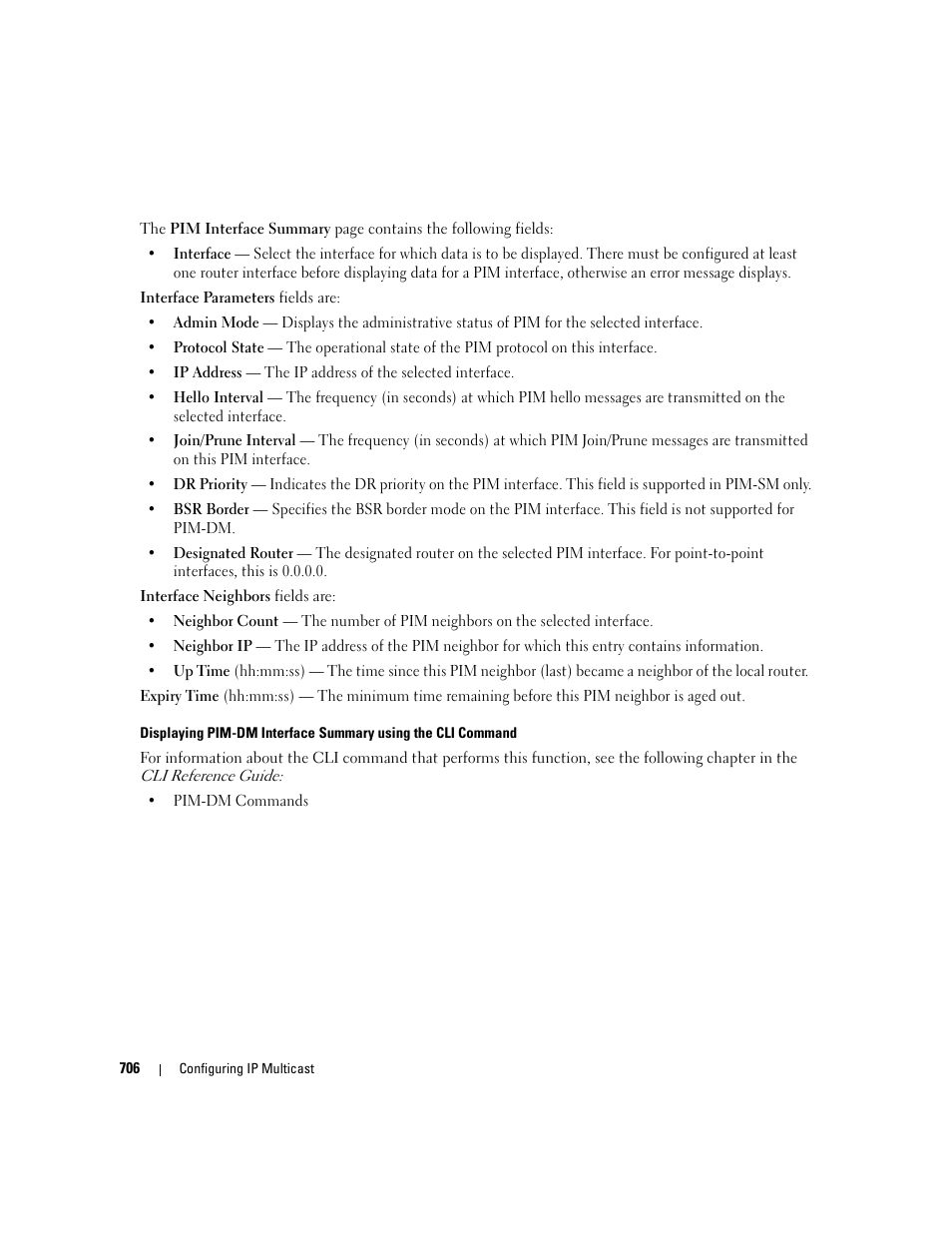 Dell POWEREDGE M1000E User Manual | Page 708 / 737