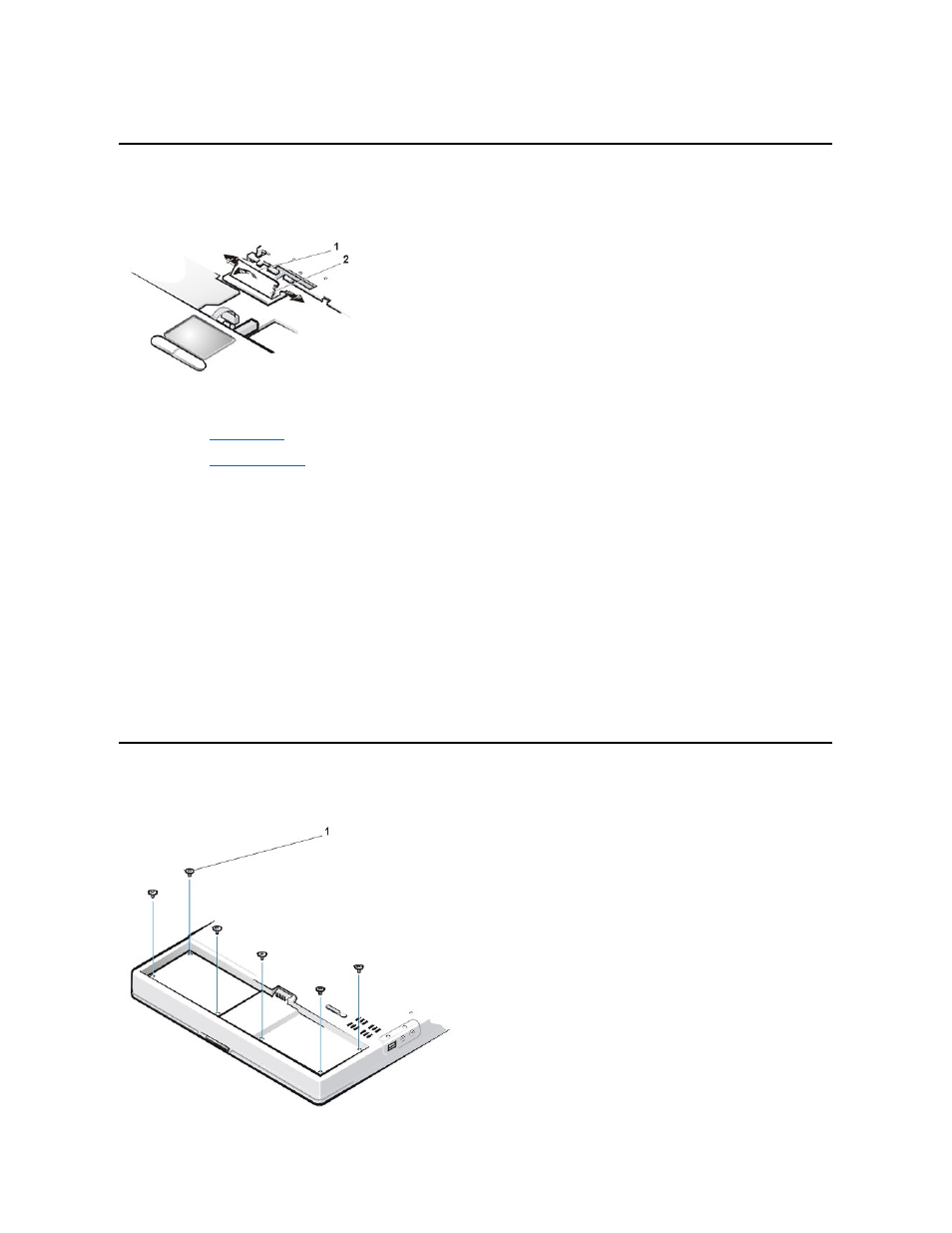 Memory module, Palmrest assembly | Dell Inspiron 2000 User Manual | Page 33 / 67