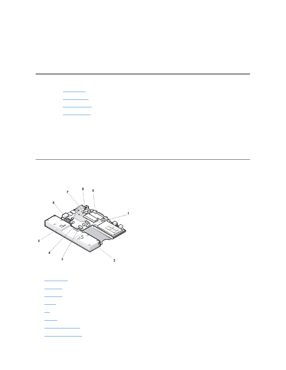Touch pad assembly, Bottom assembly, Touch pad | Dell Inspiron 2000 User Manual | Page 35 / 67