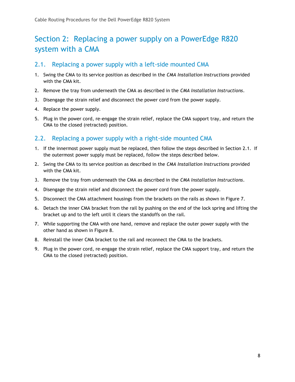 Dell PowerEdge Rack Enclosure 2410 User Manual | Page 8 / 11