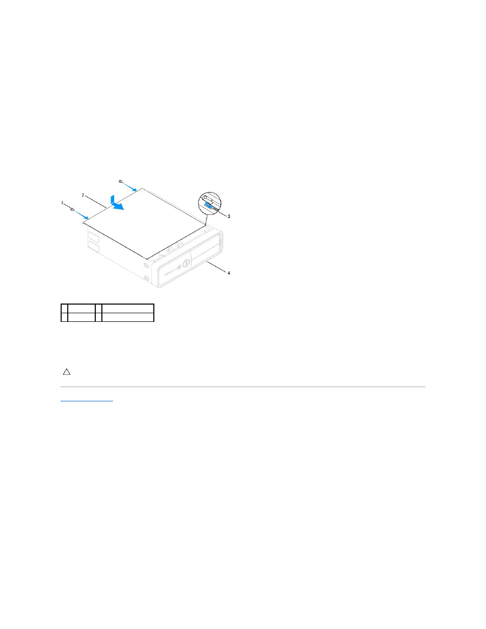 Replacing the computer cover | Dell Inspiron 537s (Mid 2009) User Manual | Page 13 / 49