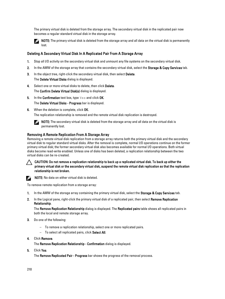 Dell POWERVAULT MD3600I User Manual | Page 210 / 237