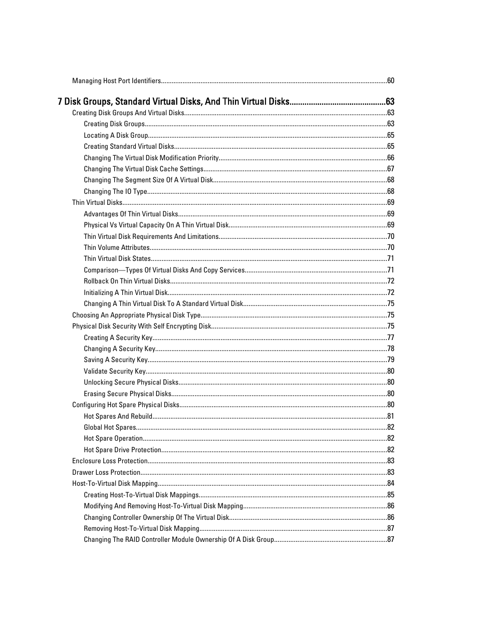 Dell POWERVAULT MD3600I User Manual | Page 6 / 237