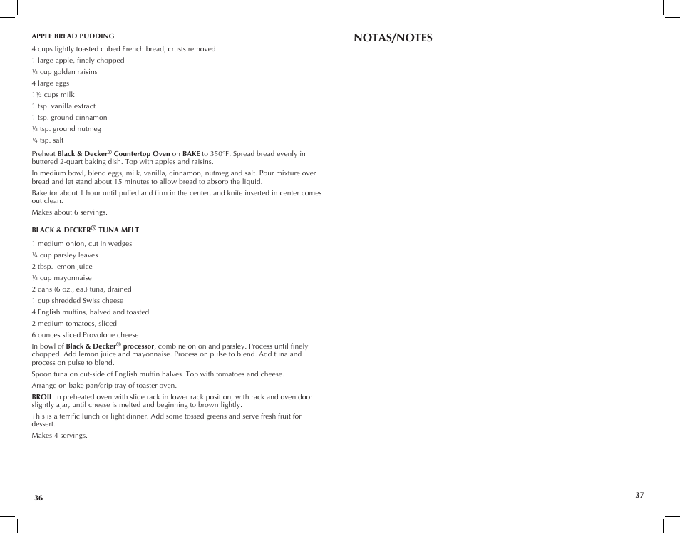Black & Decker Perfect Broil CTO4551KT User Manual | Page 19 / 23