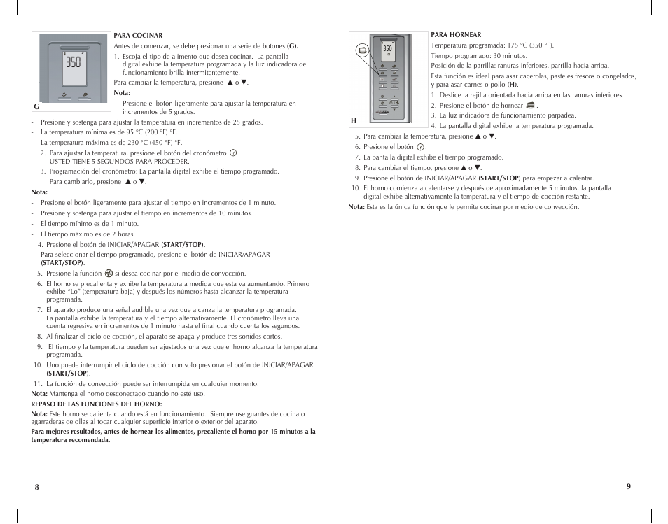 Black & Decker Perfect Broil CTO4551KT User Manual | Page 5 / 23