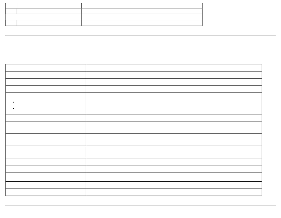 Monitor specifications, Flat panel specifications | Dell S2740L Monitor User Manual | Page 9 / 53