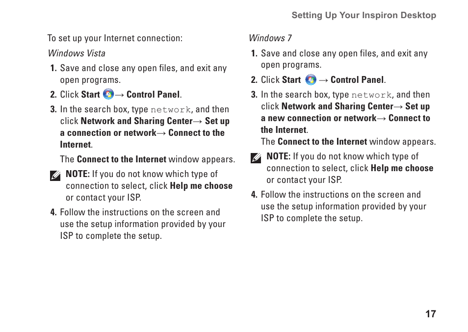 Dell Inpsiron 560s (Late 2009) User Manual | Page 19 / 72