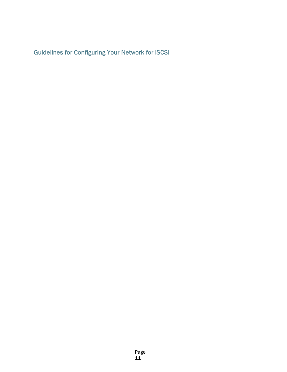 Windows host setup, Guidelines for configuring your network for iscsi | Dell PowerVault TL4000 User Manual | Page 11 / 16