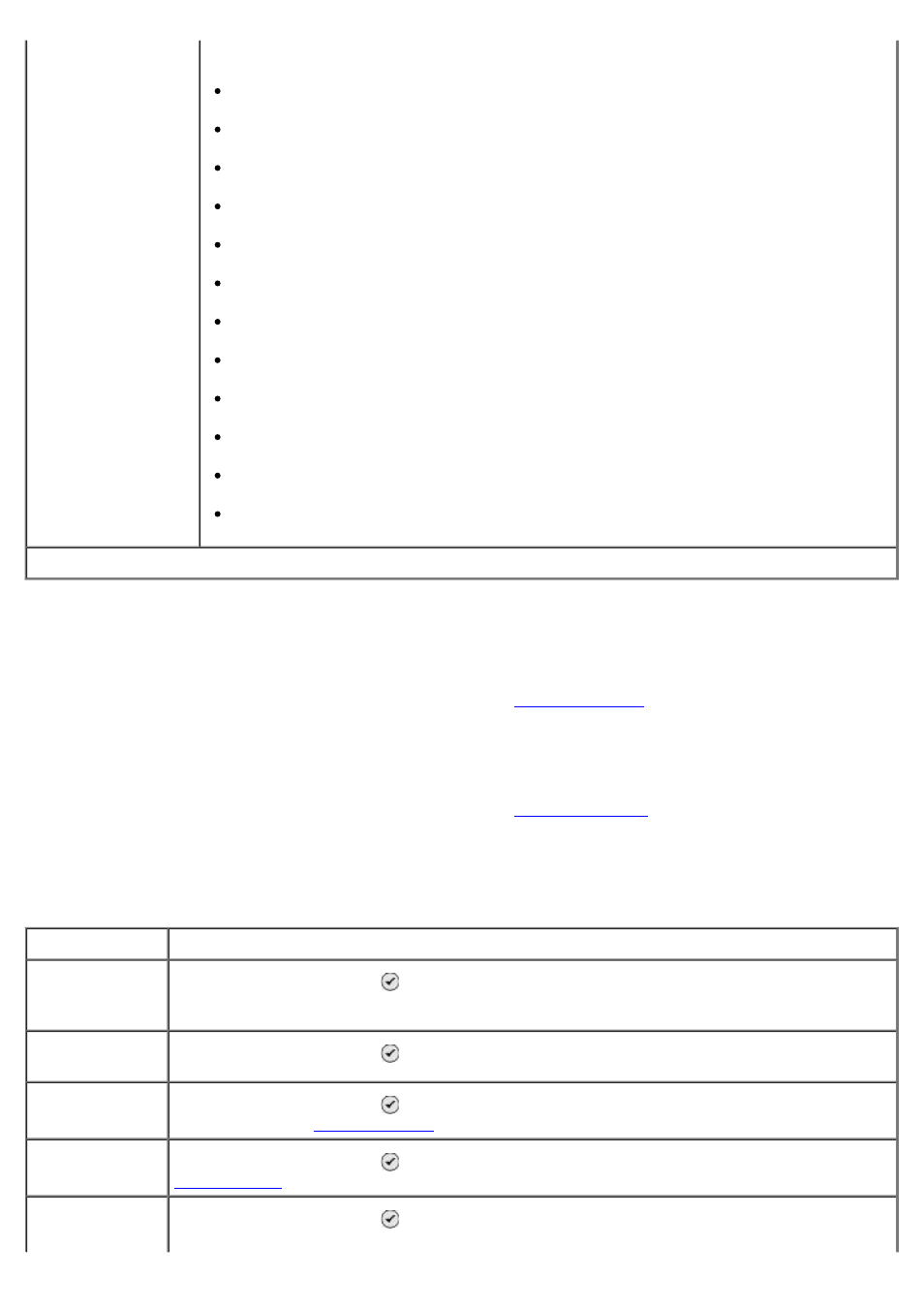 Bluetooth default settings menu, Pictbridge default settings menu, Network setup menu | Dell 968 All In One Photo Printer User Manual | Page 73 / 181