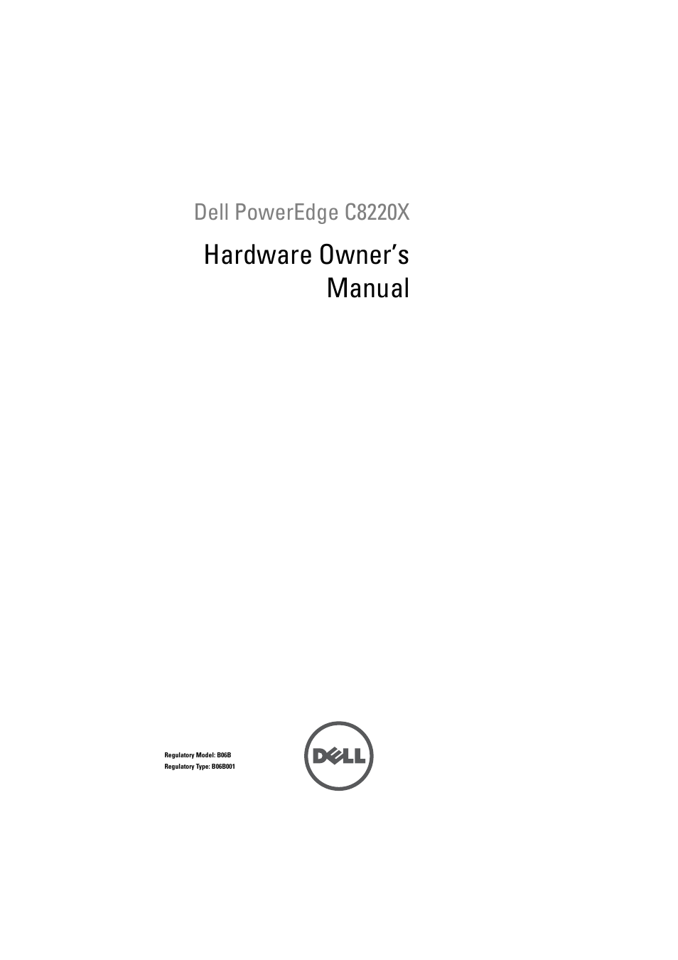 Dell PowerEdge C8000 User Manual | 386 pages