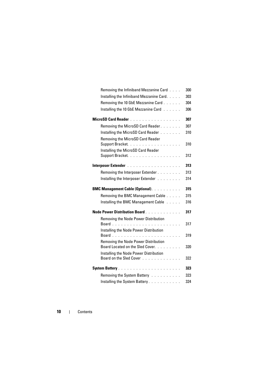 Dell PowerEdge C8000 User Manual | Page 10 / 386