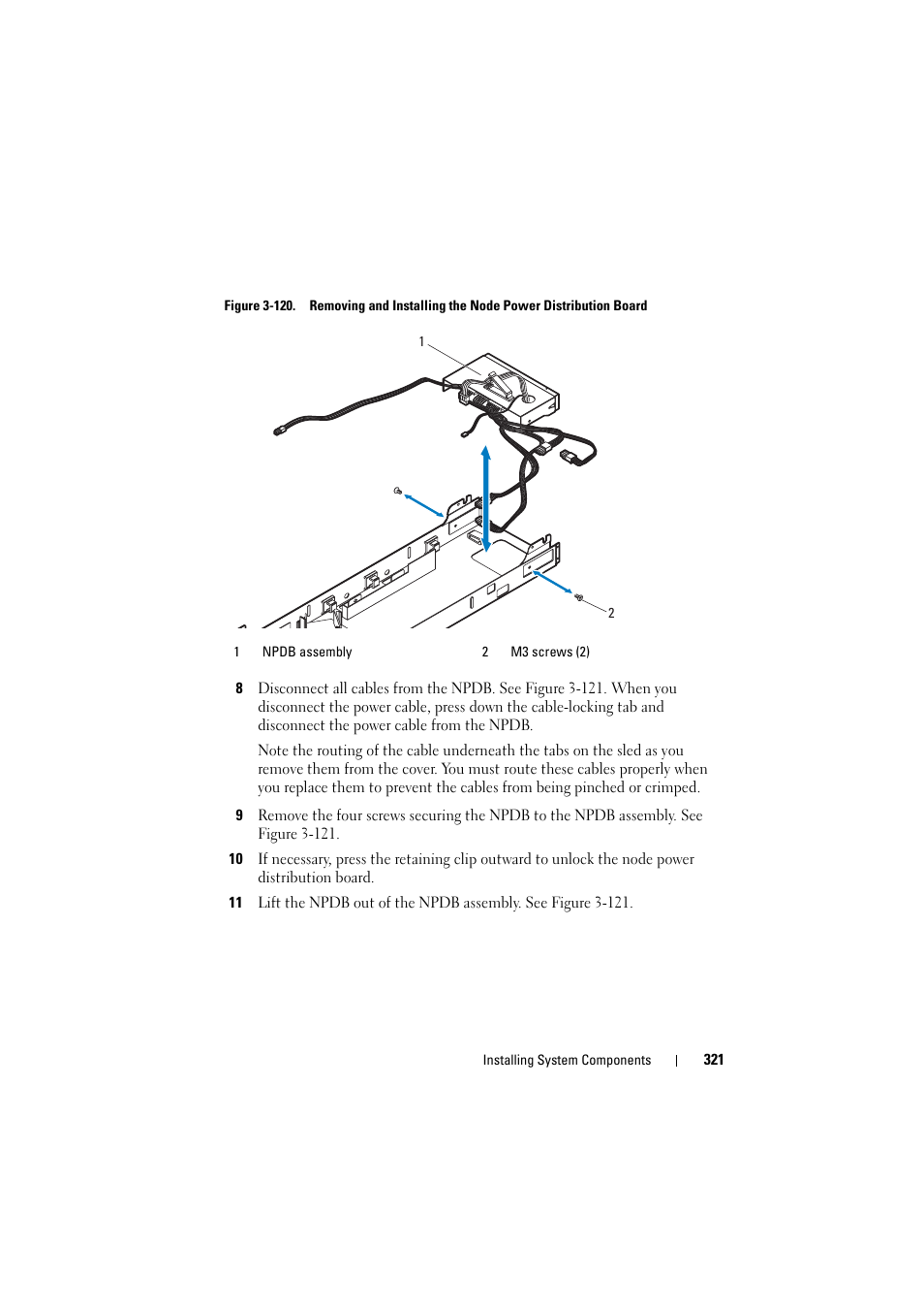 See figure 3-120, Figure 3-120 | Dell PowerEdge C8000 User Manual | Page 321 / 386