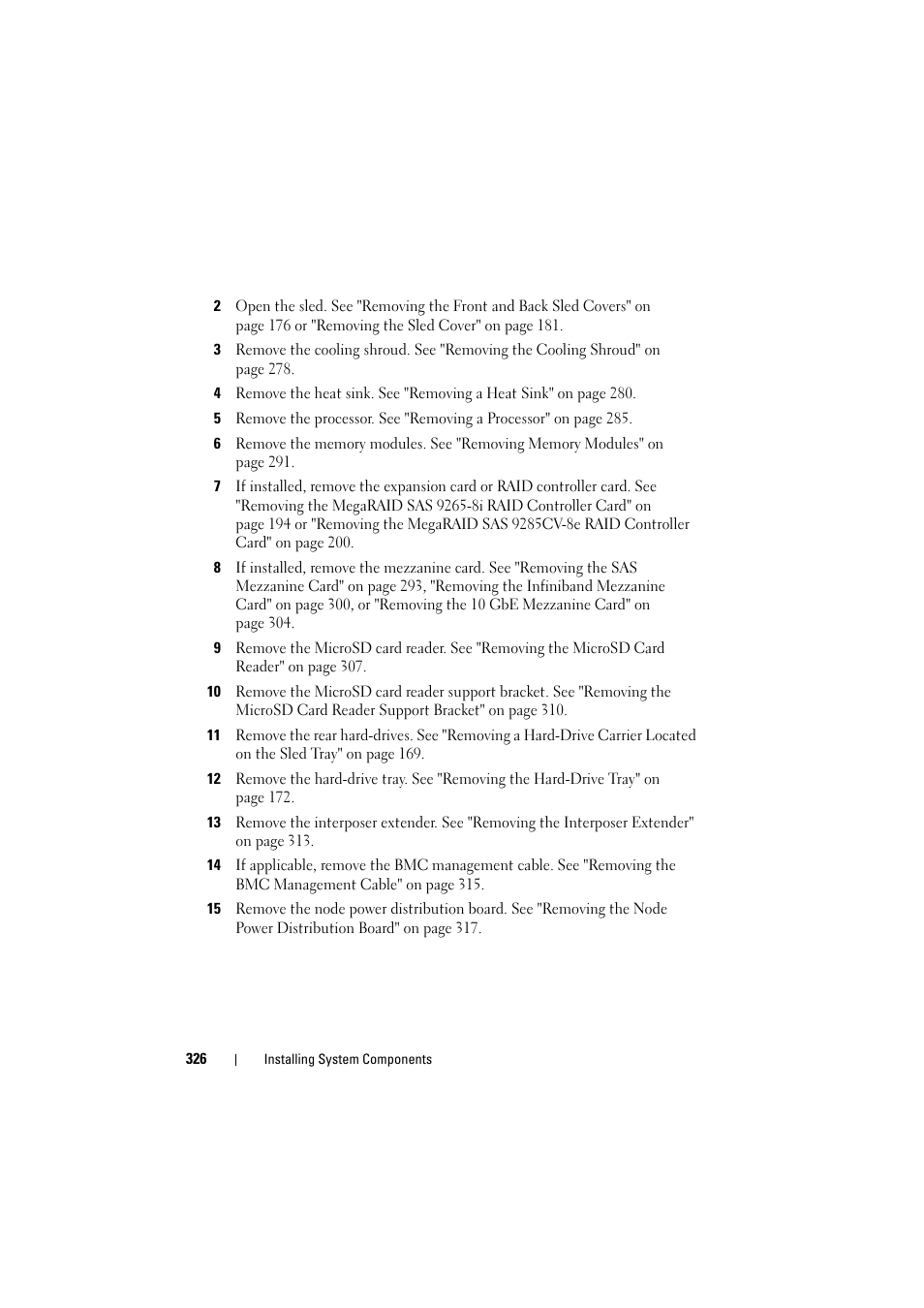 Dell PowerEdge C8000 User Manual | Page 326 / 386