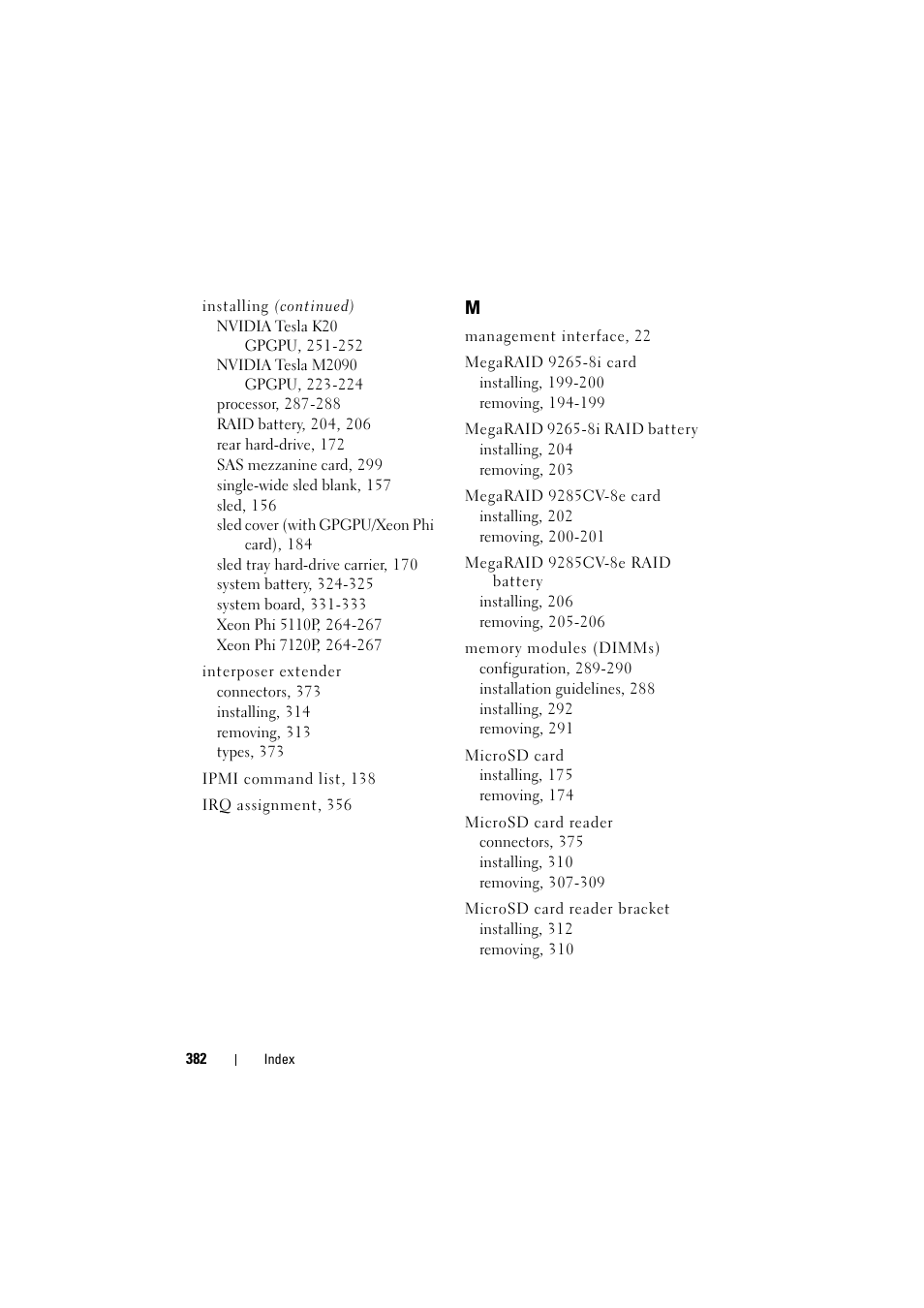 Dell PowerEdge C8000 User Manual | Page 382 / 386