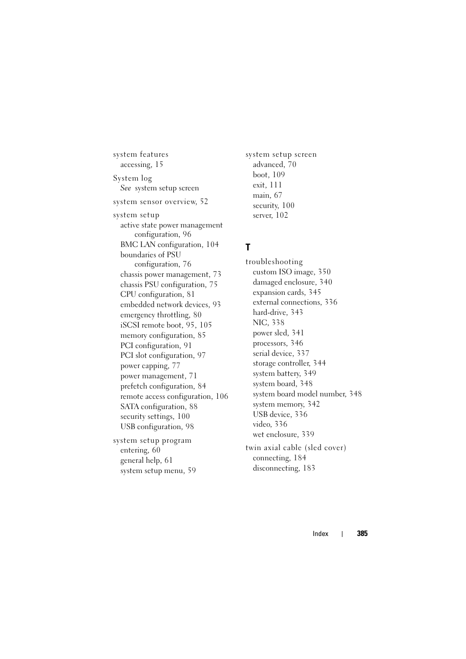 Dell PowerEdge C8000 User Manual | Page 385 / 386