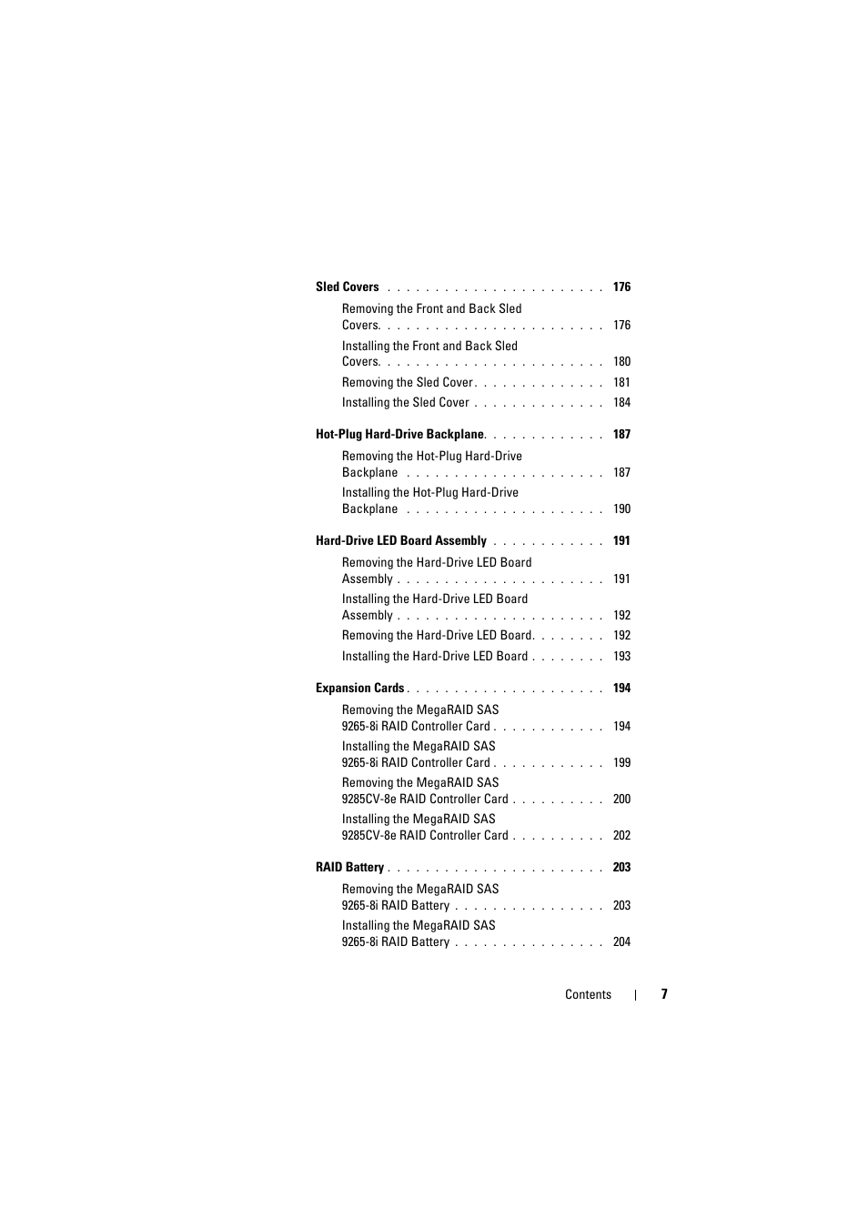 Dell PowerEdge C8000 User Manual | Page 7 / 386