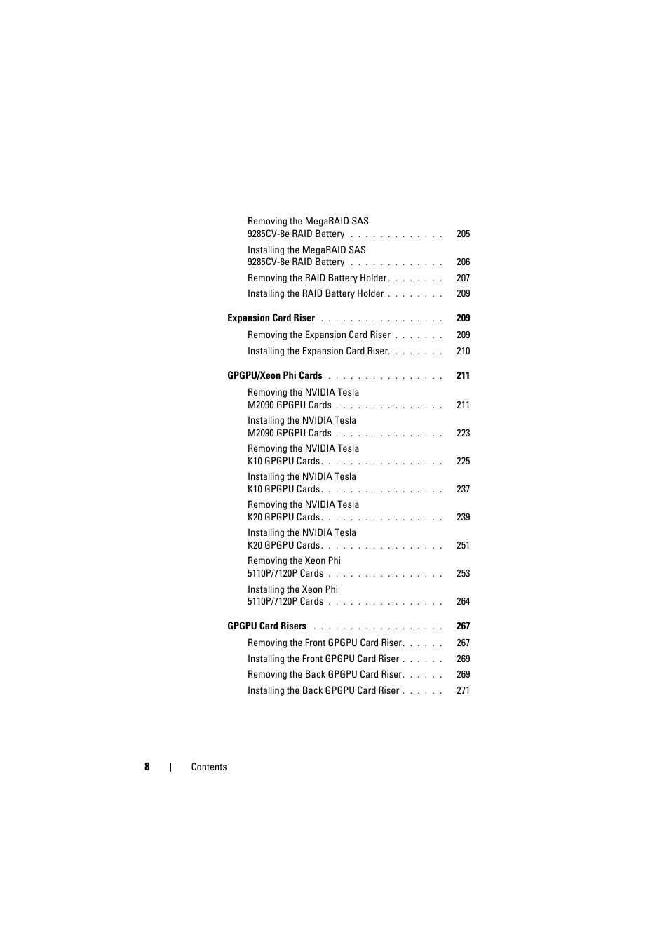Dell PowerEdge C8000 User Manual | Page 8 / 386