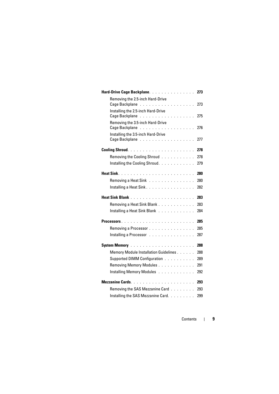 Dell PowerEdge C8000 User Manual | Page 9 / 386