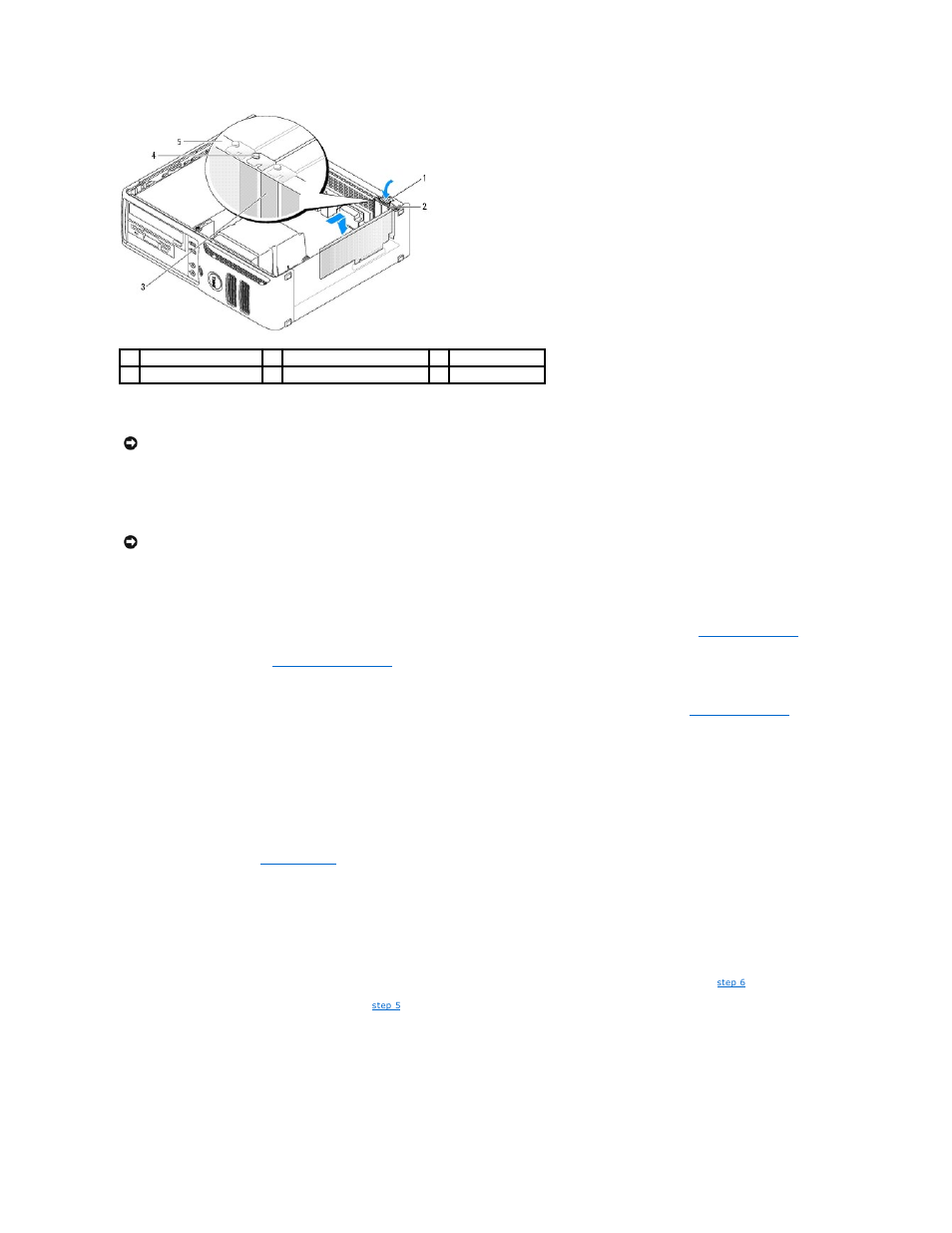 Removing an expansion card | Dell Dimension C521 User Manual | Page 13 / 50