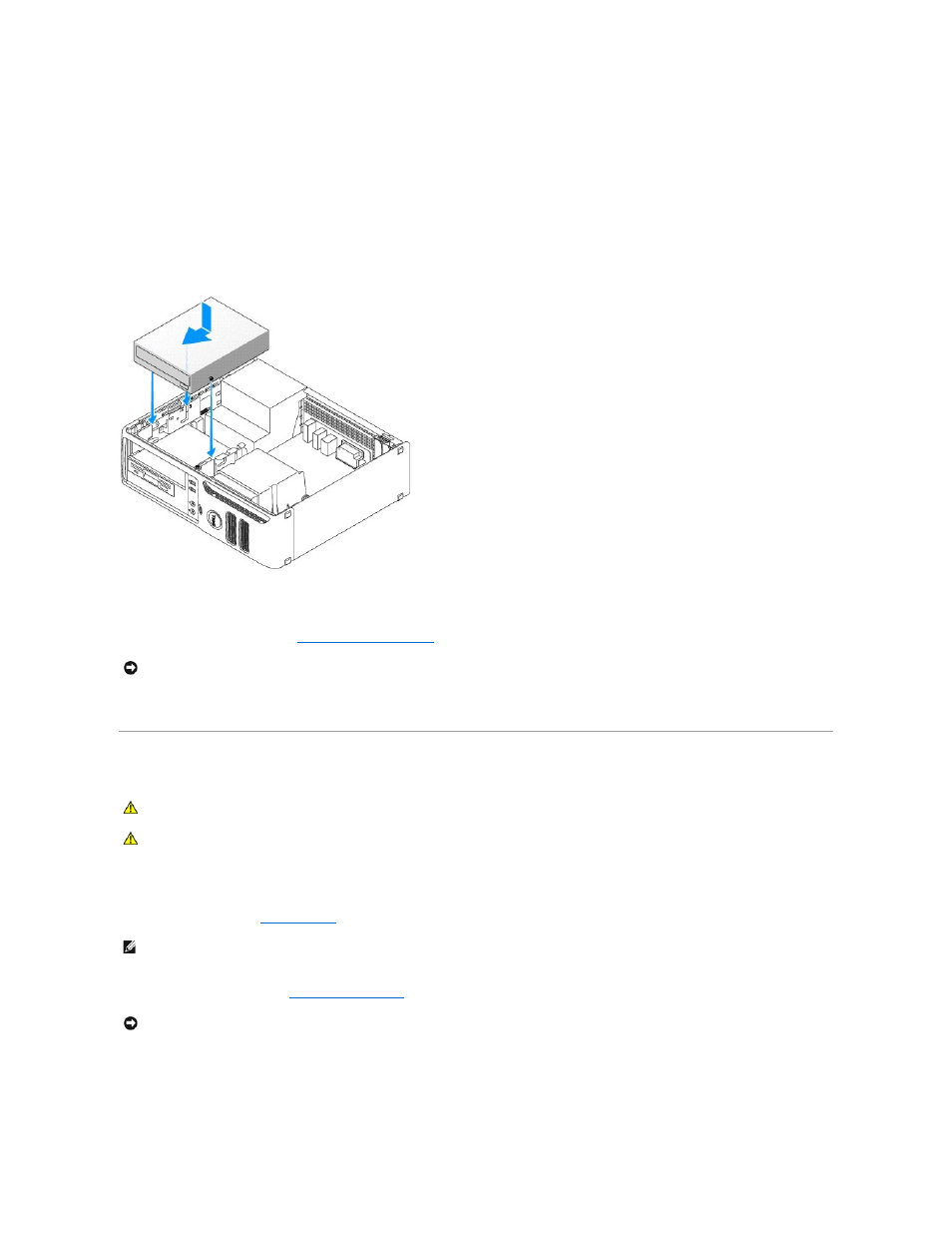 Floppy drive, Removing a floppy drive | Dell Dimension C521 User Manual | Page 17 / 50