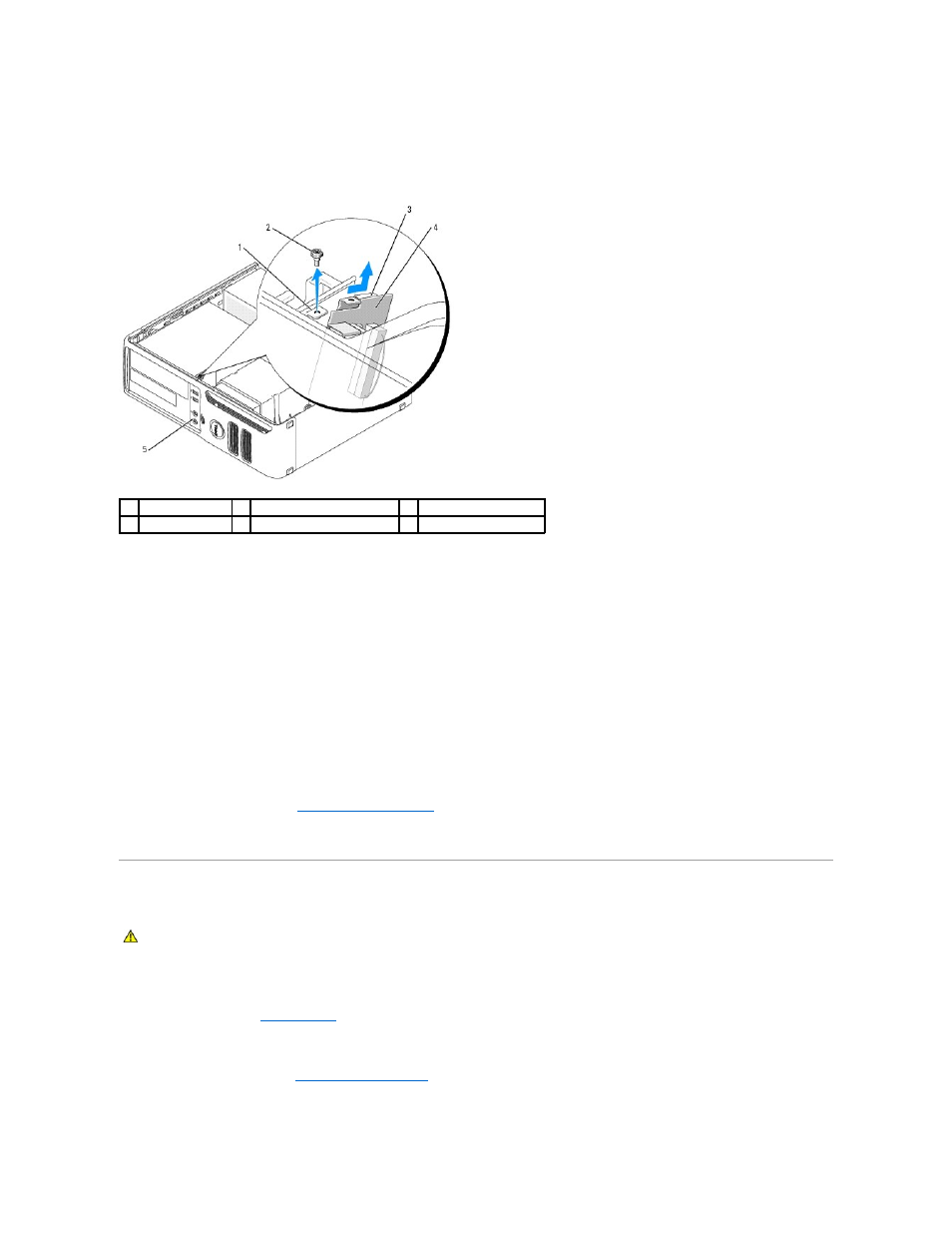 Fan assembly, Installing the front i/o panel, Removing the fan assembly | Dell Dimension C521 User Manual | Page 29 / 50