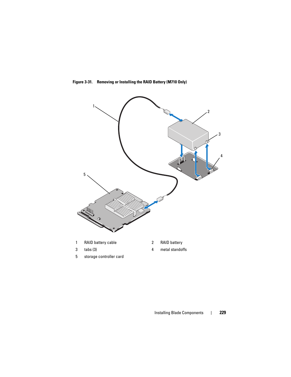 See figure 3-31 and f | Dell PowerEdge M910 User Manual | Page 229 / 368