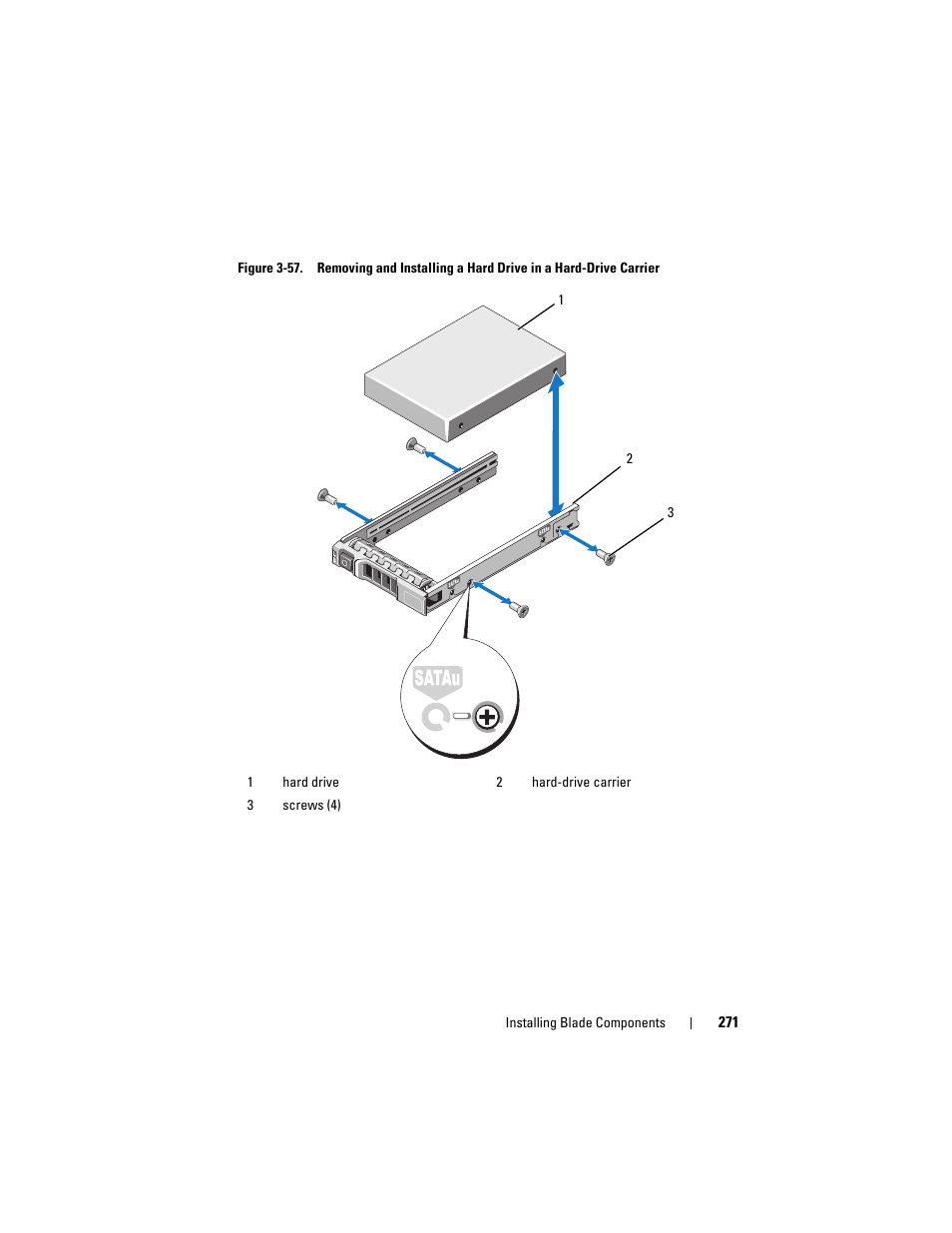 See figure 3-57 | Dell PowerEdge M910 User Manual | Page 271 / 368