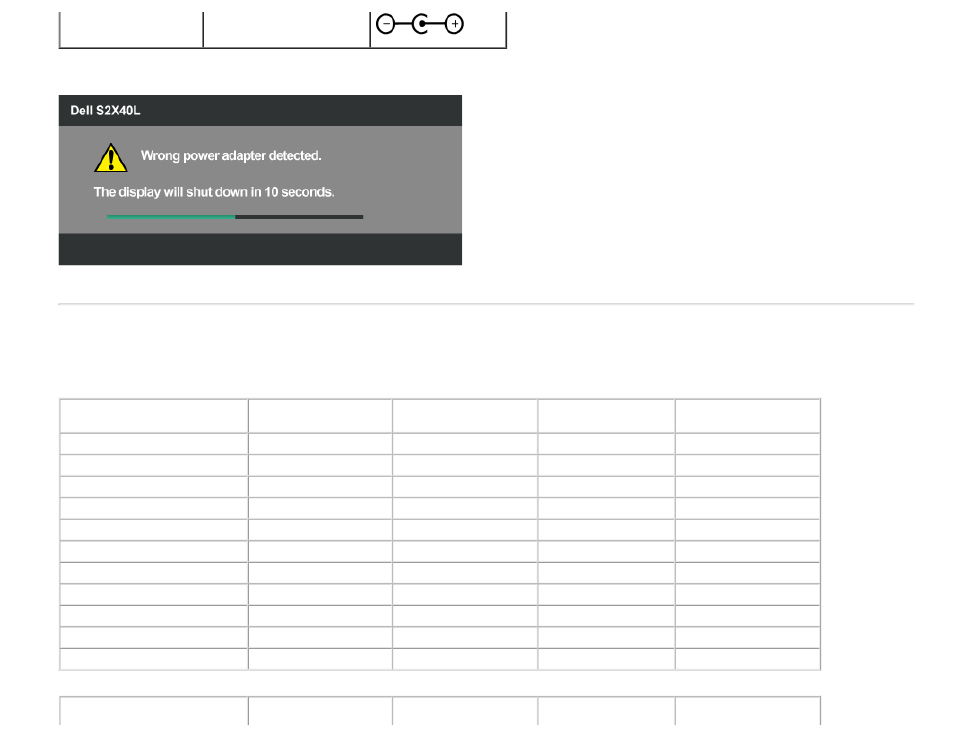 Preset display modes | Dell S2340L Monitor User Manual | Page 12 / 44