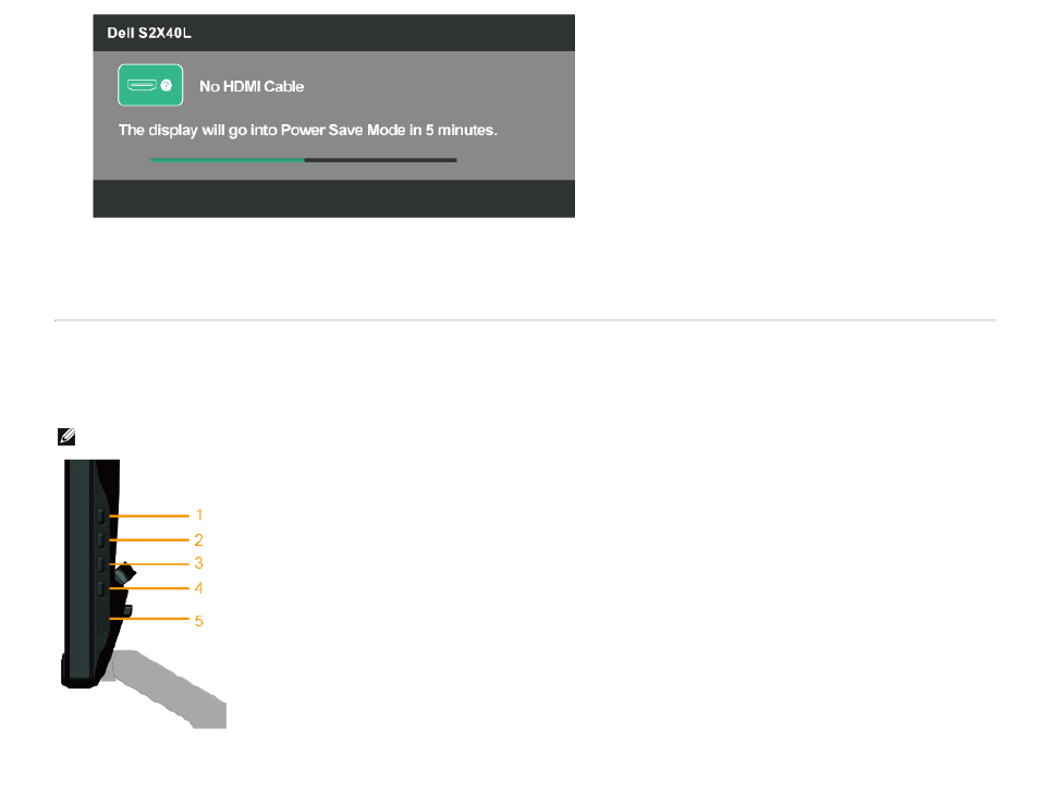 Built-in diagnostics | Dell S2340L Monitor User Manual | Page 39 / 44