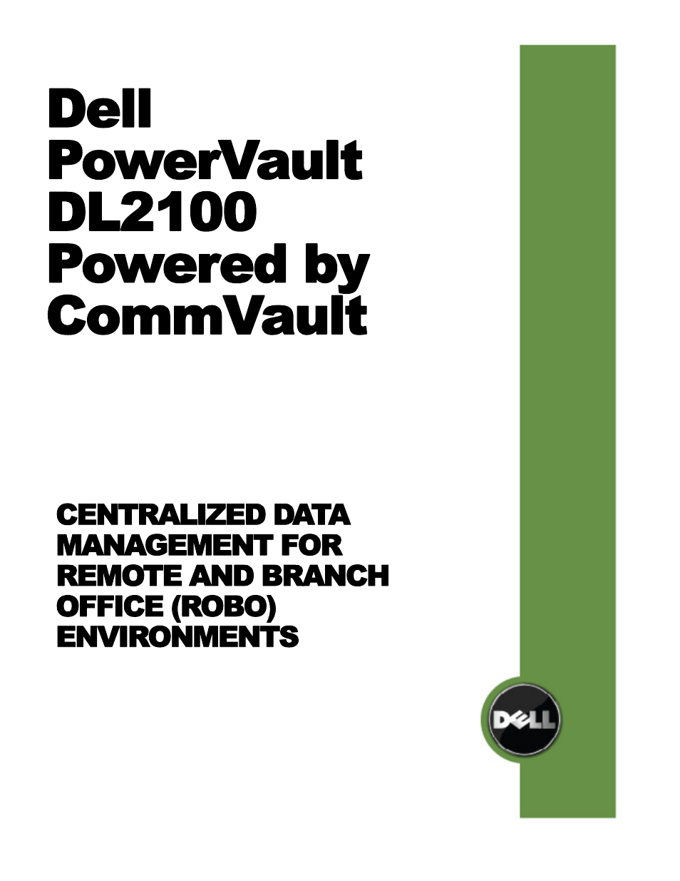 Dell Powervault DL2300 User Manual | 14 pages