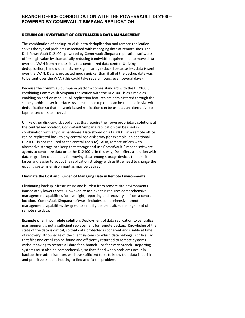 Dell Powervault DL2300 User Manual | Page 5 / 14