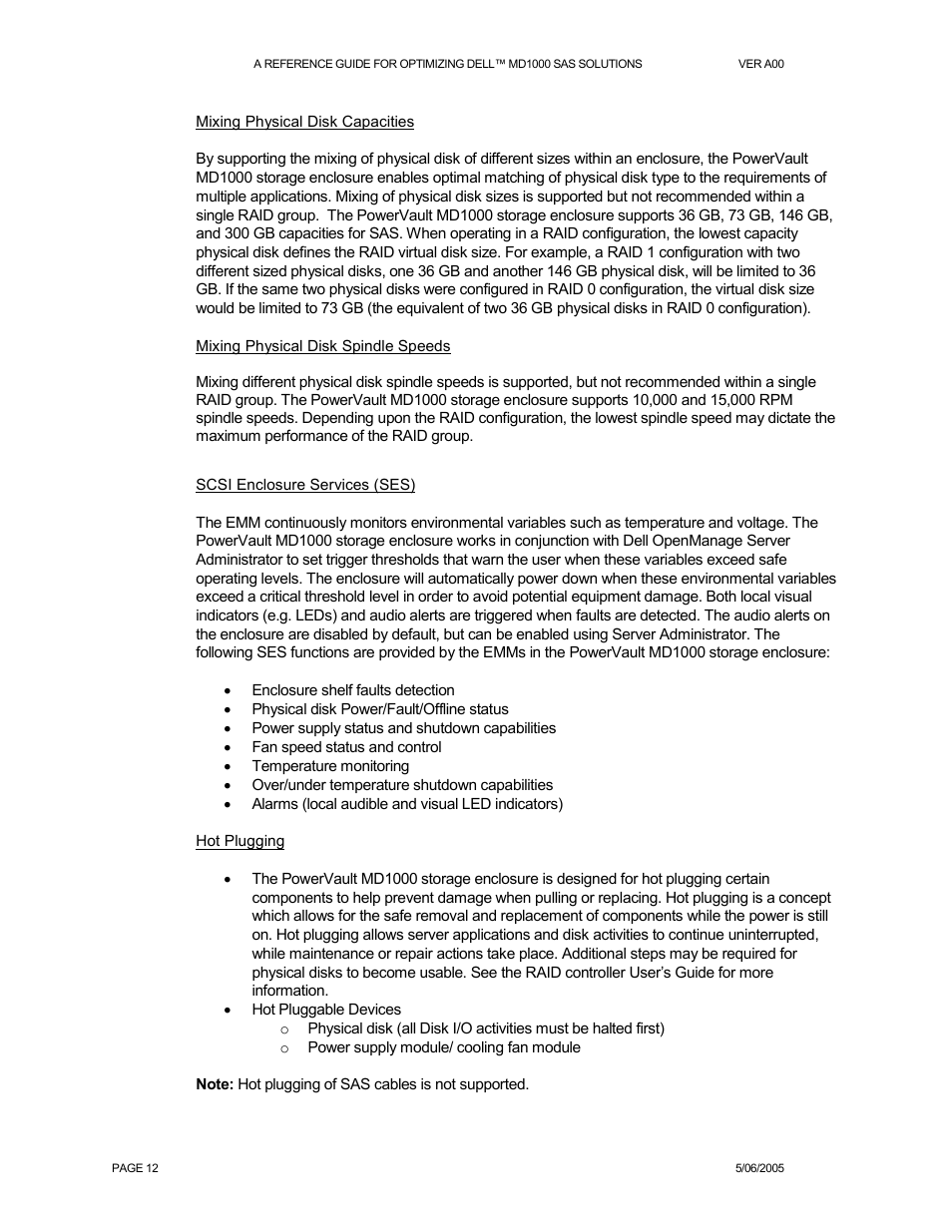 Dell POWERVAULT MD1000 User Manual | Page 12 / 35