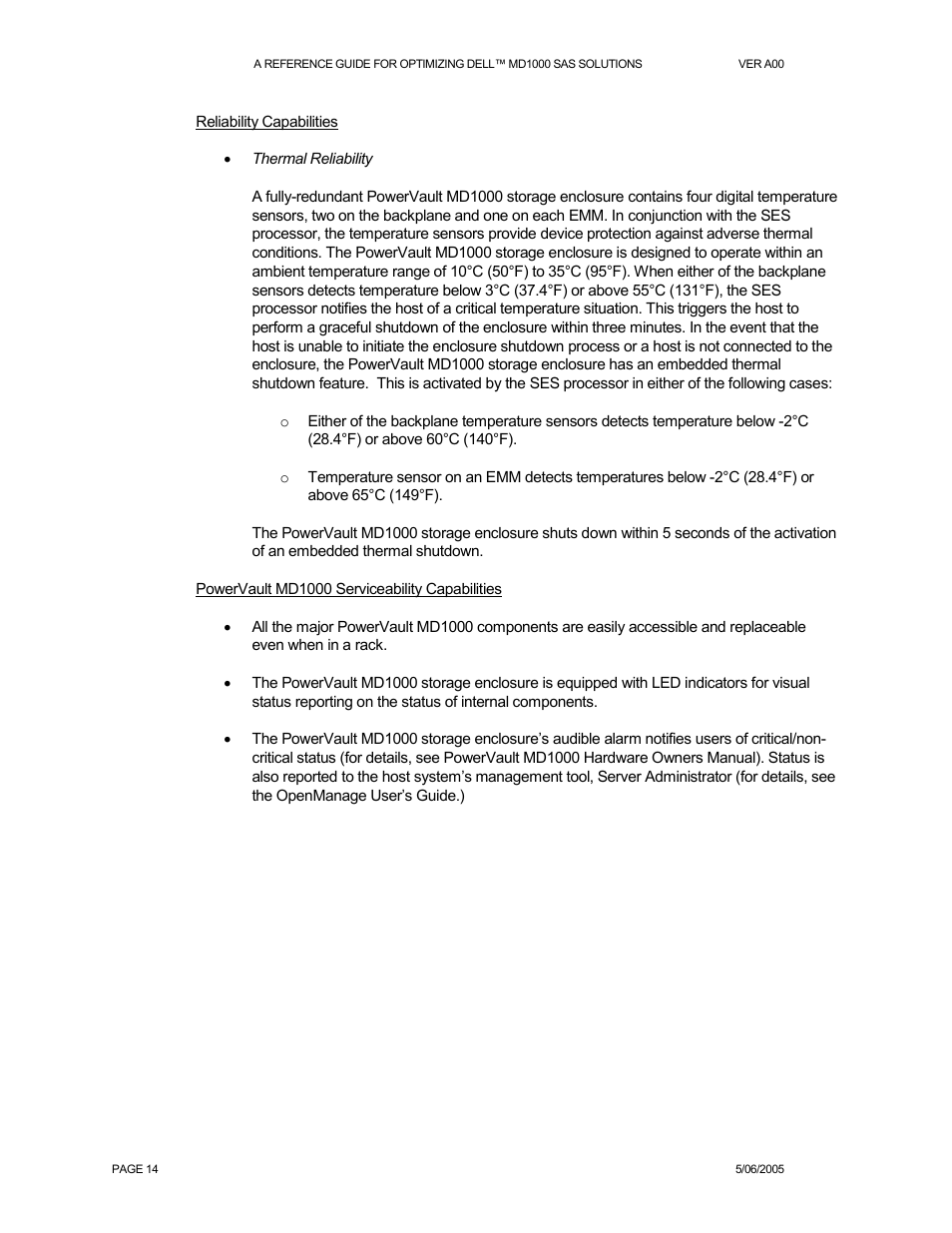 Dell POWERVAULT MD1000 User Manual | Page 14 / 35