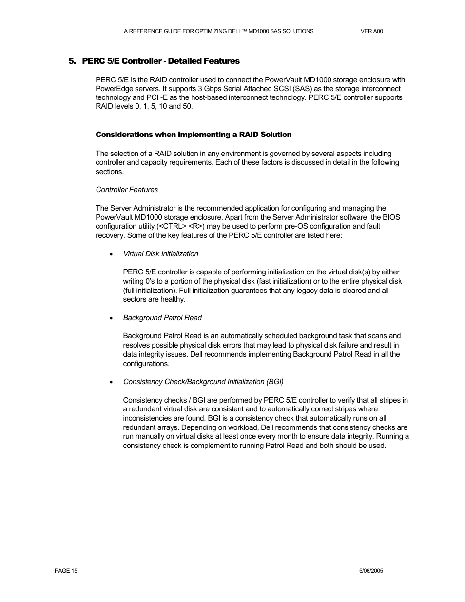 Dell POWERVAULT MD1000 User Manual | Page 15 / 35