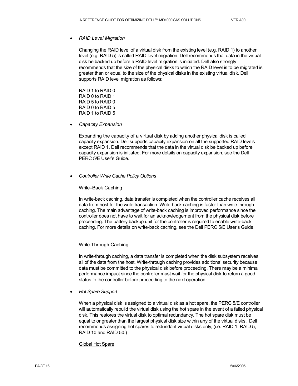 Dell POWERVAULT MD1000 User Manual | Page 16 / 35