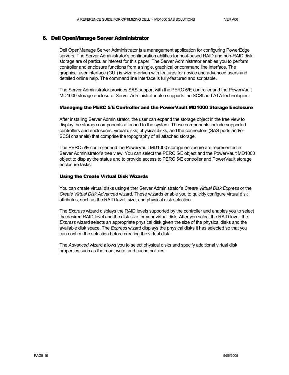 Dell POWERVAULT MD1000 User Manual | Page 19 / 35