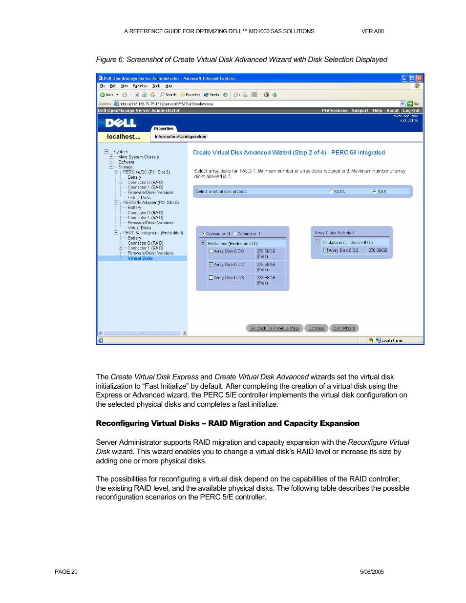 Dell POWERVAULT MD1000 User Manual | Page 20 / 35