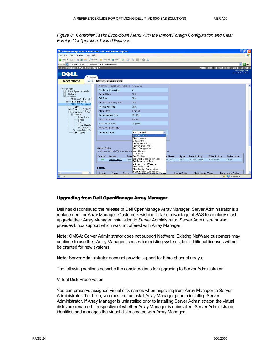 Dell POWERVAULT MD1000 User Manual | Page 24 / 35