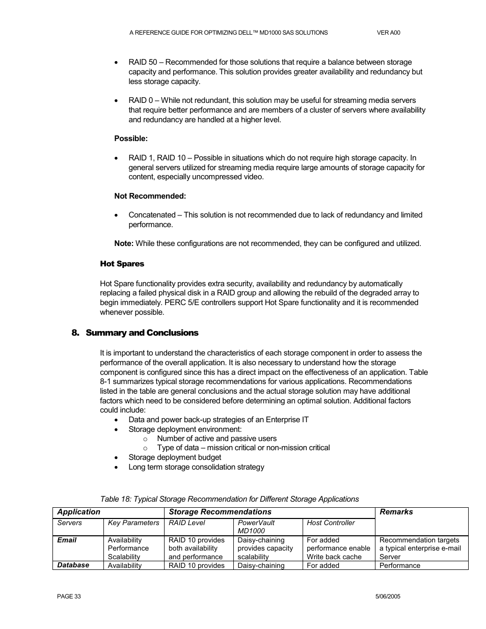 Dell POWERVAULT MD1000 User Manual | Page 33 / 35