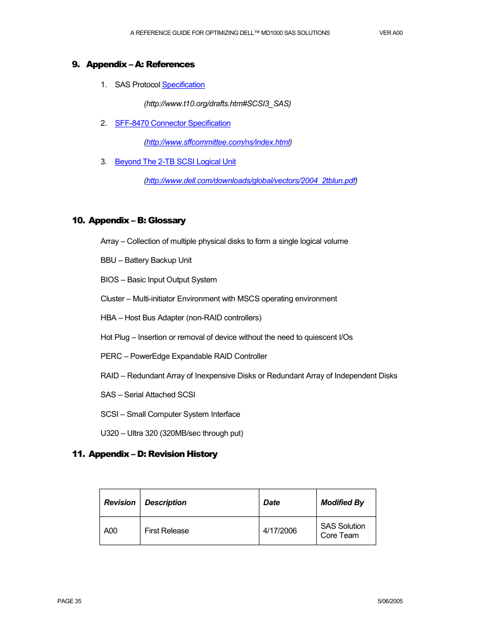 Dell POWERVAULT MD1000 User Manual | Page 35 / 35