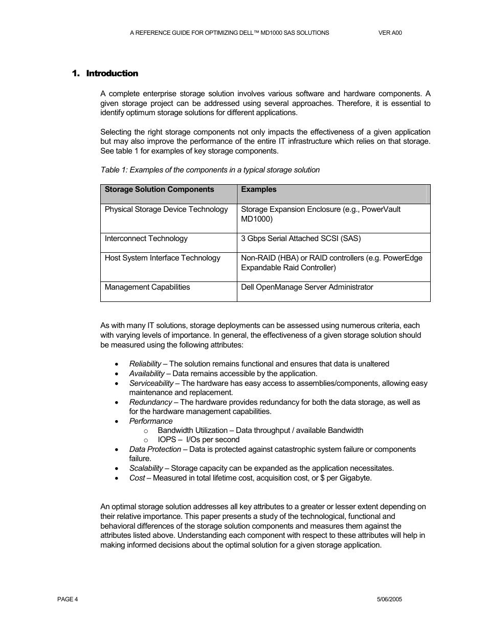 Dell POWERVAULT MD1000 User Manual | Page 4 / 35