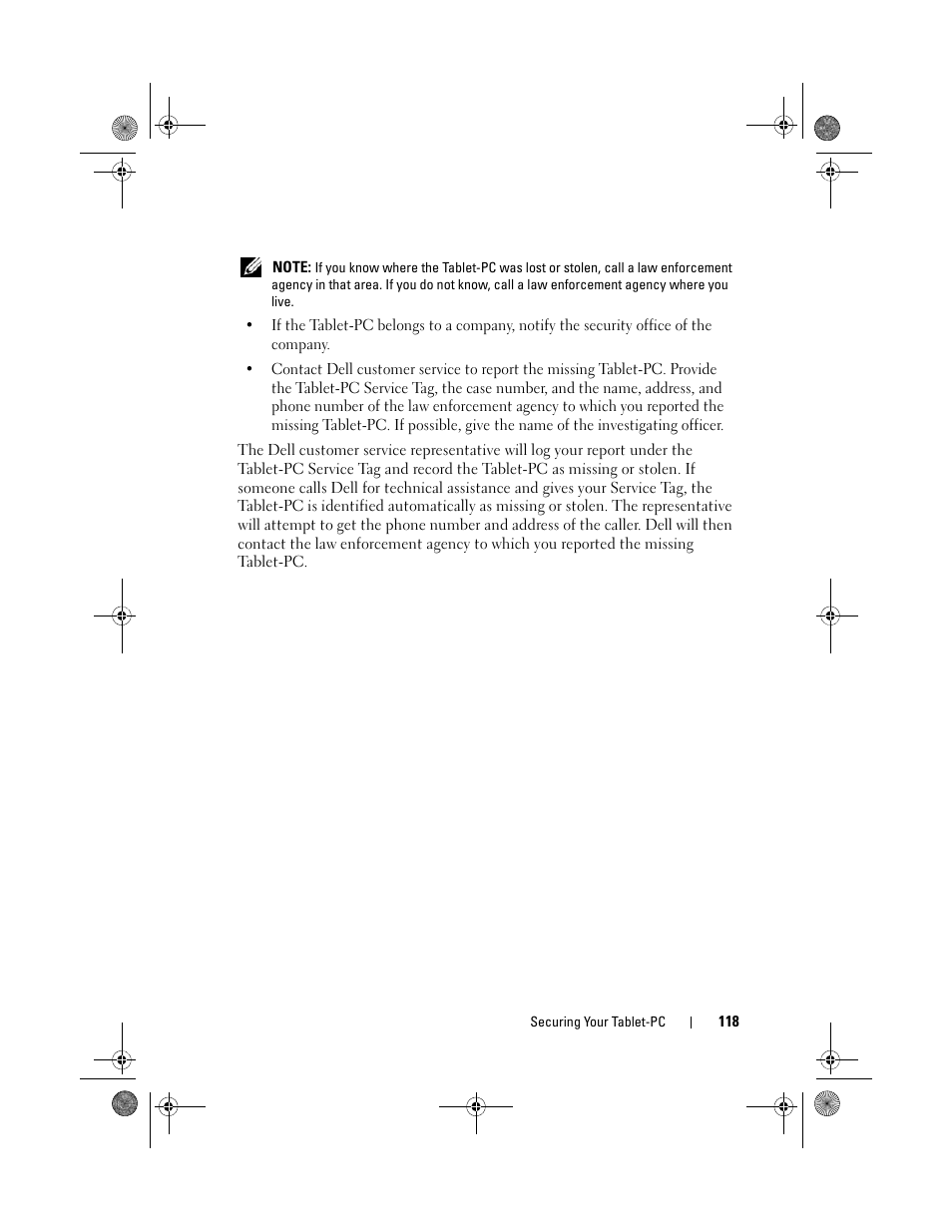 Dell Latitude XT (Late 2007) User Manual | Page 118 / 248