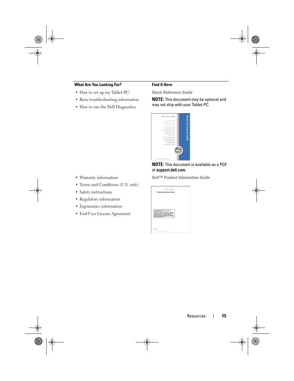 Dell Latitude XT (Late 2007) User Manual | Page 15 / 248