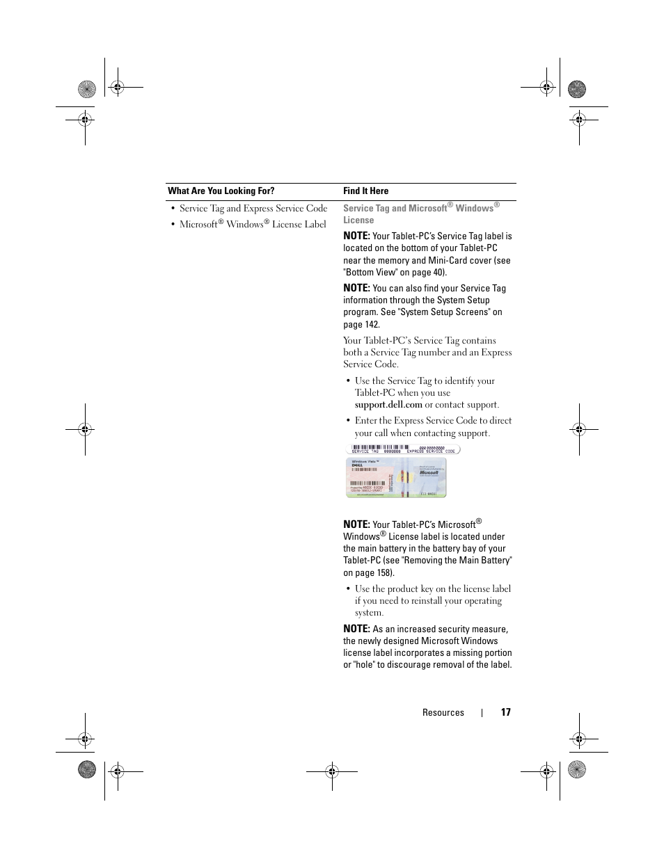 Dell Latitude XT (Late 2007) User Manual | Page 17 / 248