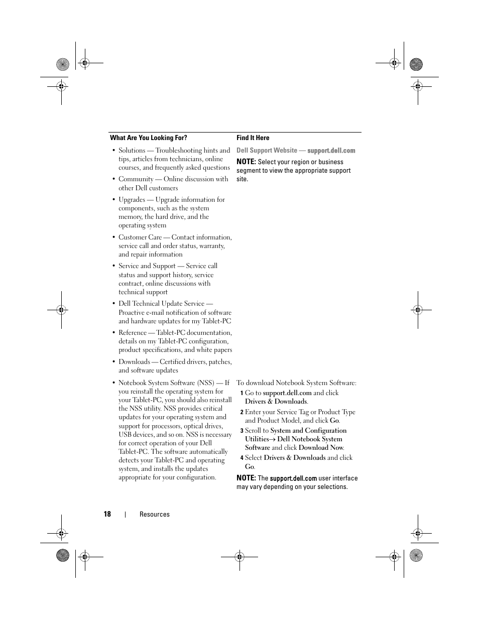 Dell Latitude XT (Late 2007) User Manual | Page 18 / 248