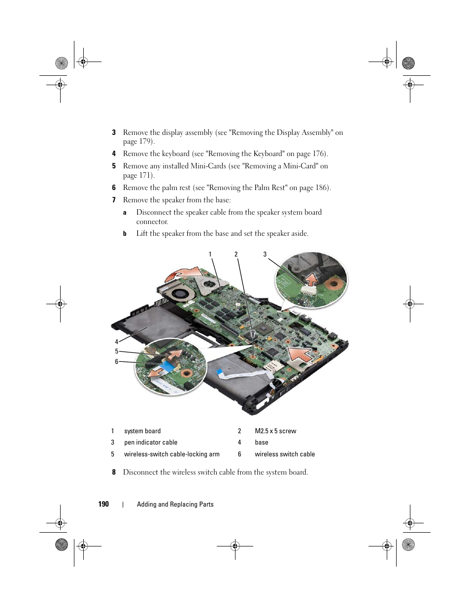 Dell Latitude XT (Late 2007) User Manual | Page 190 / 248